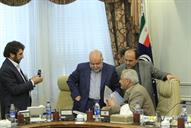 جلسه مشترک وزیر نفت بیژن زنگنه با اعضای کمیسیون عمران مجلس 94.4.7 (24)