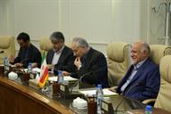 دیدار وزیر نفت بیژن زنگنه با شاهین مصطفی یف وزیر اقتصاد آذربایجان 94.4.13 (6)