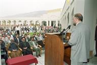 بازدید آقای خاتمی -رئیس جمهور -از منطقه ویژه اقتصادی عسلویه-1377.11- محمدحسن دامی تام (21)