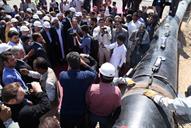 آغازعملیات گازرسانی به سیستان و بلوچستان با حضور بیژن زنگنه وزیر نفت 1394.7.6 (15)