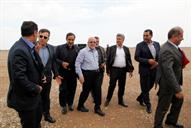 بازدید بیژن زنگنه وزیر نفت از میدان نفتی آزادگان شمالی 7 آبان 1394 (11)