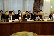 دیدار فومیو کیشیدا وزیر خارجه ژاپن با بیژن زنگنه وزیر نفت 20 مهر 1394 (82)
