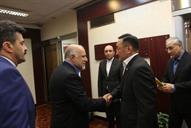 دیدار آقای لوندگ سورو سورن وزیر خارجه مغولستان با بیژن زنگنه وزیر نفت 3.10 .94 - (1)