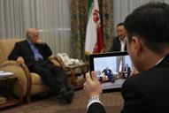دیدار آقای لوندگ سورو سورن وزیر خارجه مغولستان با بیژن زنگنه وزیر نفت 3.10 .94 - (12)