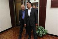 دیدار آقای لوندگ سورو سورن وزیر خارجه مغولستان با بیژن زنگنه وزیر نفت 3.10 .94 - (21)