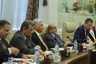دیدار فیاض حسن نعمه معاون وزیر نفت عراق با امیر حسین زمانی نیا معاون بین الملل نفت -19-12-94 (16)